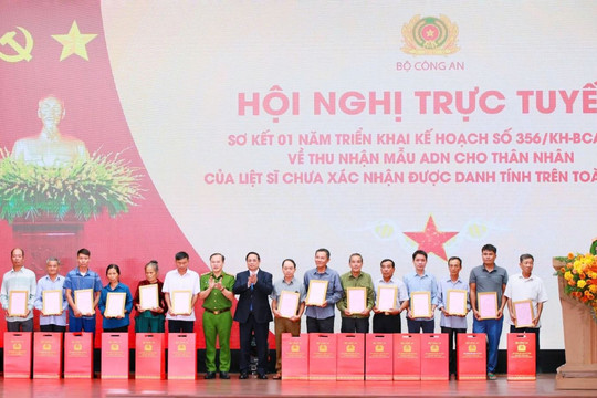Hơn 51.000 mẫu DNA và 16 liệt sỹ được xác định: Một năm hành trình nhân văn của Ngân hàng Gen