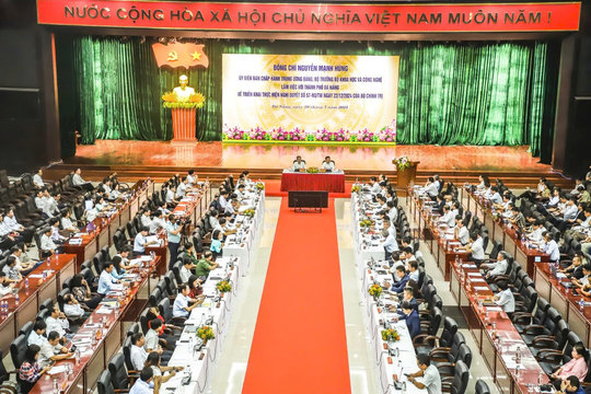 Bộ trưởng Bộ Khoa học và Công nghệ: Đà Nẵng nên áp dụng tinh thần “Khoán 10” trong Nghị quyết 57