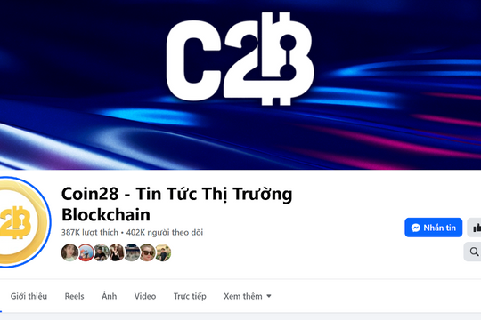 Fanpage 28Coin cập nhật thị trường crypto, blockchain