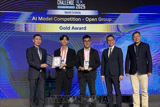 Kỹ sư Việt giành giải nhất cuộc thi Global AI Challenge tại Hong Kong