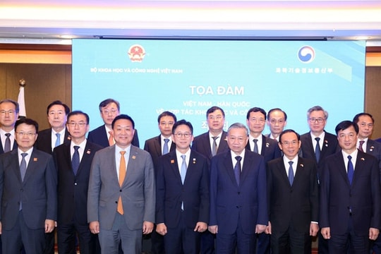 Hợp tác khoa học công nghệ là một trụ cột quan trọng nâng tầm quan hệ Việt Nam - Hàn Quốc