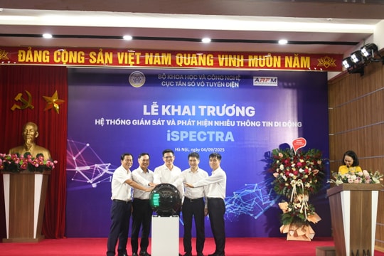 Khai trương Hệ thống giám sát và phát hiện nhiễu thông tin di động iSpectra