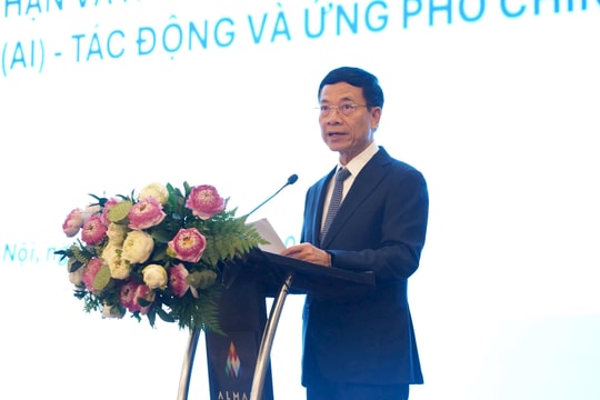 Bộ trưởng Nguyễn Mạnh Hùng: Quỹ Đổi mới công nghệ NATIF của Bộ KH&CN sẽ dành ít nhất 40% để hỗ trợ ứng dụng AI