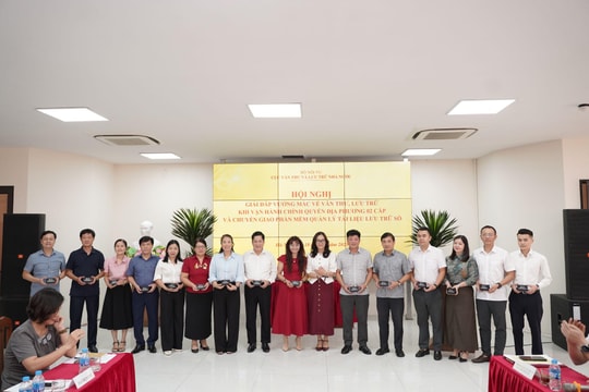 ‏Thúc đẩy lưu trữ số quốc gia và tháo gỡ bài toán số hoá‏