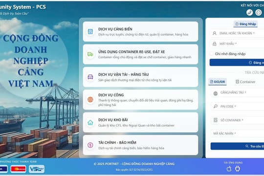 Ra mắt Portnet: Nền tảng công nghệ cộng đồng doanh nghiệp cảng