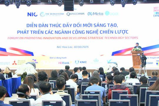 Thúc đẩy đổi mới sáng tạo, phát triển các ngành công nghệ chiến lược