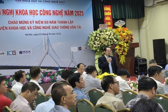 Viện Khoa học và Công nghệ Giao thông Vận tải: Phát triển khoa học và đổi mới sáng tạo, đáp ứng yêu cầu của thực tiễn