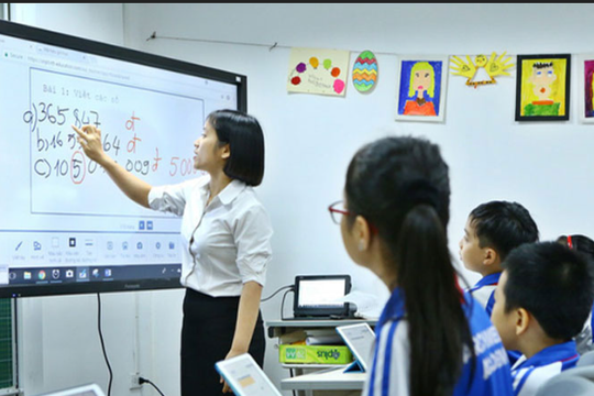 Số hóa giáo dục - Cuộc cách mạng về tư duy, phương thức dạy và học