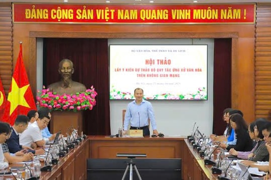 Xây dựng Bộ Quy tắc ứng xử văn hóa trên không gian mạng