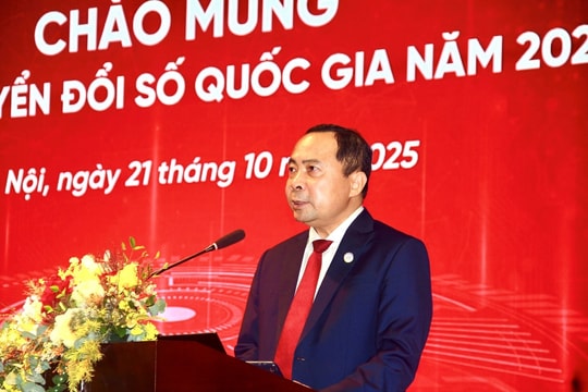 Permanent Deputy Minister Vu Hai Quan analyzed the theme of the National Digital Transformation Day 2025