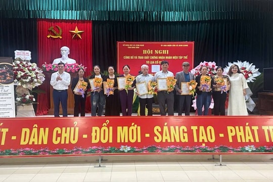 Ninh Bình: Tơ lụa Cổ Chất được cấp chứng nhận nhãn hiệu tập thể