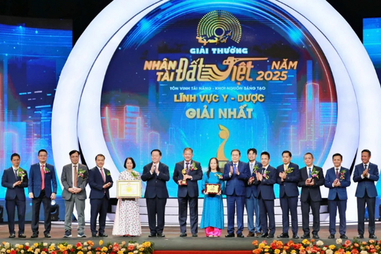 Giải thưởng Nhân tài Đất Việt 2025: “Tôn vinh tài năng - khơi nguồn sáng tạo”