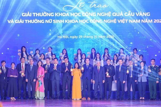 Vinh danh các nhà khoa học trẻ đoạt Giải thưởng Quả cầu vàng năm 2025