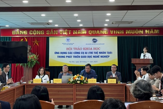 Ứng dụng công cụ AI trong phát triển giáo dục nghề nghiệp