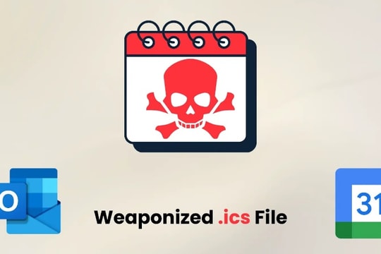 Tin tặc lợi dụng tệp lịch để vượt qua hàng rào bảo mật email