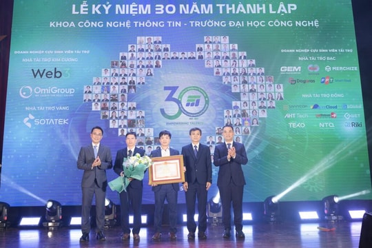 Khoa CNTT, Đại học Công nghệ: 30 năm xây dựng và phát triển