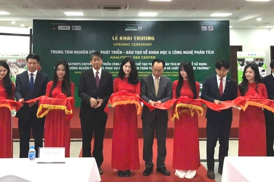 Khai trương Trung tâm Nghiên cứu - phát triển - đào tạo về khoa học và công nghệ phân tích