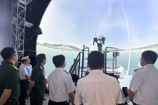 Công nghệ mô phỏng huấn luyện hàng hải Việt Nam đạt chuẩn quốc tế