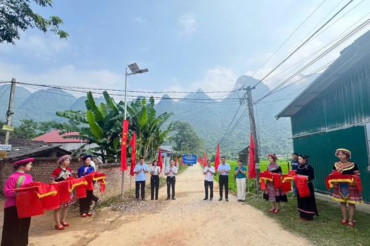 Nà Bon - Điểm sáng xây dựng nông thôn mới