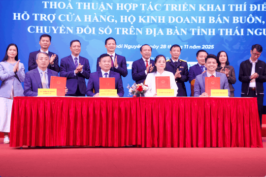 Thái Nguyên thúc đẩy chuyển đổi số cho hộ kinh doanh