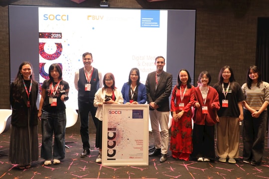 Sân chơi tri thức tại ICCCI 2025 (BUV): Khi truyền thông, văn hóa và nghiên cứu trẻ hội tụ