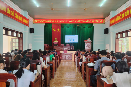 Chuyển đổi số lan tỏa mạnh mẽ từ cấp cơ sở