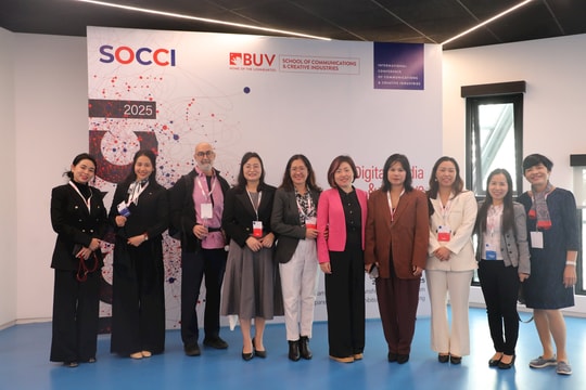 Hội thảo ICCCI 2025 (BUV): Điểm hẹn tri thức của truyền thông và công nghiệp sáng tạo