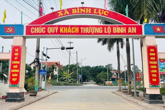 Bình Lục hướng tới nông thôn mới kiểu mẫu trước 2030