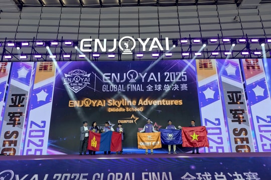 Việt Nam "thắng lớn" tại chung kết Enjoy AI 2025