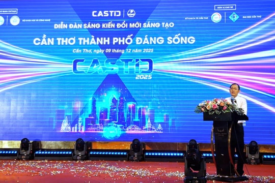 Diễn đàn Sáng kiến đổi mới sáng tạo - Cần Thơ thành phố đáng sống