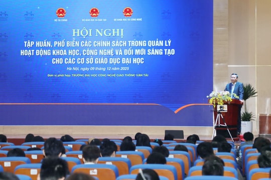 Phổ biến các chính sách về khoa học công nghệ cho các cơ sở giáo dục đại học