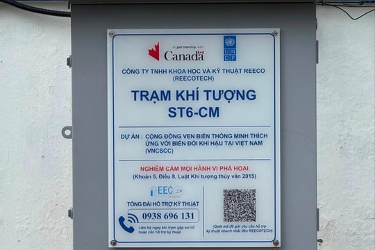 Hệ thống khí tượng thủy văn cảnh báo sớm tự động giúp bảo vệ tính mạng, sức khỏe và tài sản của người dân