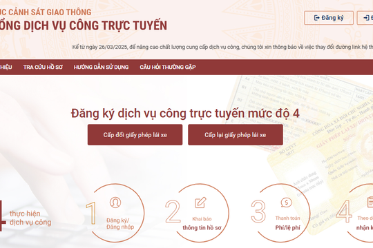 Dịch vụ công trực tuyến cấp độ 4: Động lực thúc đẩy phát triển kinh tế số và xã hội số