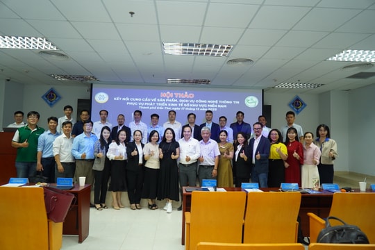 Kết nối cung cầu về sản phẩm, dịch vụ CNTT phục vụ phát triển kinh tế số khu vực miền Nam