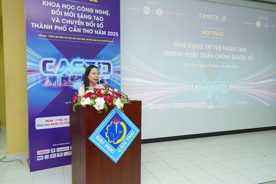Cần Thơ: Hội thảo “Ứng dụng trí tuệ nhân tạo trong phát triển chính quyền số”