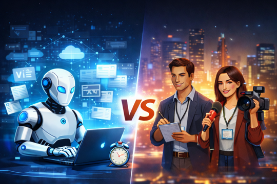 Kỷ nguyên AI: Nhà báo khẳng định sứ mệnh bằng trách nhiệm trong công việc