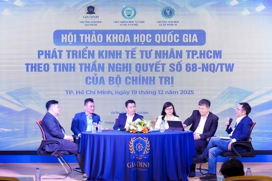 Đẩy mạnh phát triển kinh tế tư nhân TP. Hồ Chí Minh theo Nghị quyết số 68-NQ/TW của Bộ Chính trị