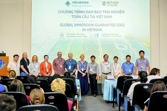 Việt Nam - điểm đến cho chương trình trải nghiệm giáo dục toàn cầu về phát triển bền vững