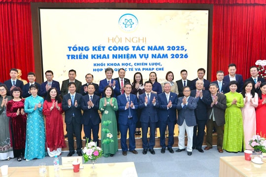 Hội nghị tổng kết công tác năm 2025, triển khai nhiệm vụ năm 2026 - Khối Khoa học, Chiến lược, Hợp tác quốc tế và Pháp chế