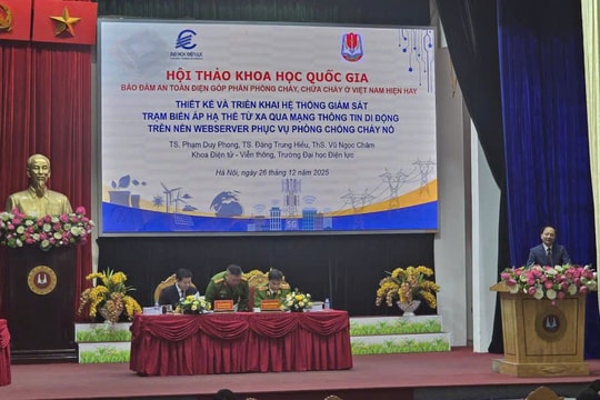 Đẩy mạnh ứng dụng thành tựu công nghệ trong bảo đảm an toàn điện, góp phần nâng cao hiệu quả phòng cháy, chữa cháy