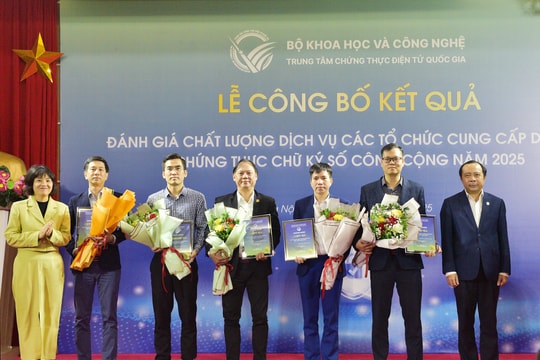 Công bố 5 doanh nghiệp có dịch vụ chứng thực chữ ký số tốt nhất năm 2025