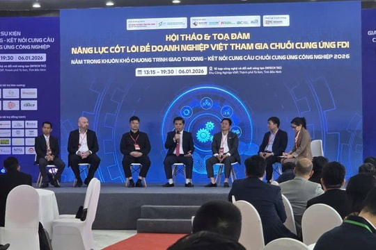 Đổi mới công nghệ để doanh nghiệp Việt Nam tham gia chuỗi cung ứng FDI