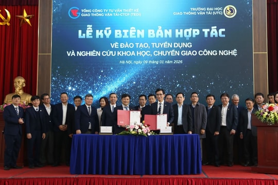 Trường Đại học GTVT: Tăng cường hợp tác trong đào tạo và nghiên cứu khoa học với doanh nghiệp