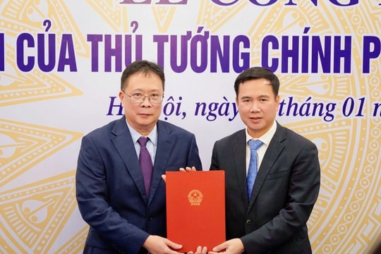 Công bố Quyết định bổ nhiệm Thứ trưởng Bộ KH&CN Bùi Thế Duy giữ chức Phó Chủ tịch Viện Hàn lâm KH&CN Việt Nam