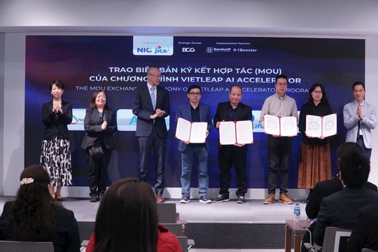 VietLeap AI Accelerator: Bệ phóng kết nối startup AI Việt Nam - Nhật Bản