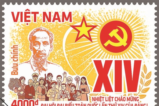Điểm lại 13 bộ tem bưu chính chào mừng 12 kỳ Đại hội Đảng