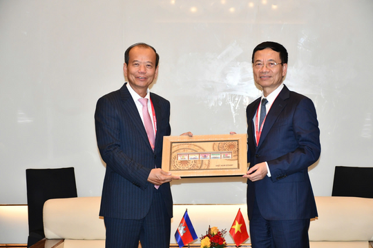 ‏Thúc đẩy hợp tác song phương Việt Nam - Campuchia về hạ tầng viễn thông và công nghệ số‏