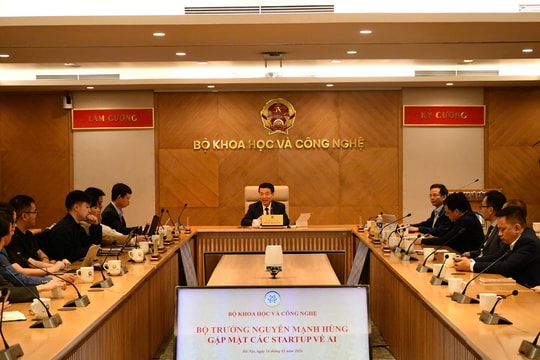 Bộ trưởng Nguyễn Mạnh Hùng: Vấn đề cốt lõi của startup là giải quyết những bài toán lớn