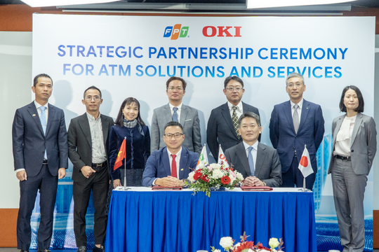 FPT và OKI hợp lực đưa công nghệ ATM Nhật Bản đến Việt Nam