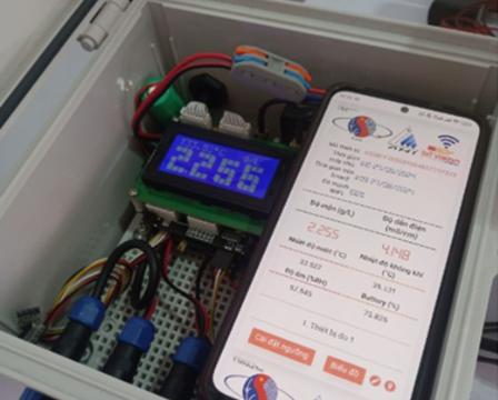 Khi dữ liệu thời gian thực trở thành “lá chắn” trước xâm nhập mặn